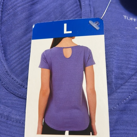 Tuff Athletics T-shirt Purple color NWT Various Sizes - Picture 5 of 6